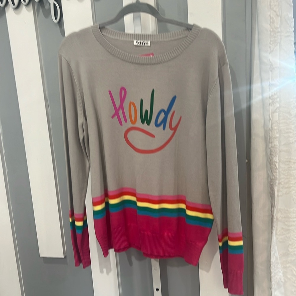 CrewNeck Graphic Sweater